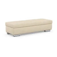DOMO collection Hocker »Treviso XXL: B/T/H: 161/60/41 cm«, mit