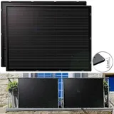Revolt 2er-Set ultradünne & superleichte monokristalline Solarmodule, 2x 215W