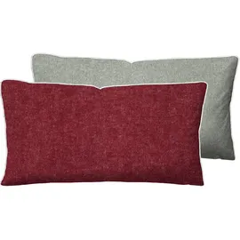 biberna Kissenbezug 0840500 40 x 60 cm Rot