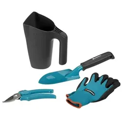 Kleingeräte-Aktion, Inhalt: Multifunktionskanne, 1 x 8950, 8754, Gartenhandschuhe - türkis