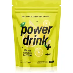 Edgar Power Drink + Förderung der sportlichen Leistung mit Koffein Geschmack Lemon 100 g