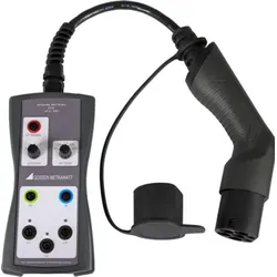 Gossen Metrawatt Metraline Pro-Typ EM Prüfadapter Ladestationen