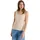 Cecil Basic Top mit Rundhals aus Baumwolle Pearl beige XS
