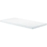 Tempur Topper, Weiß, Textil, Füllung: Viskoelastischer Kern, 90x200 cm, Bezug abnehmbar/waschbar, für verstellbare Lattenroste geeignet, alternative Größen erhältlich, Schlafzimmer, Matratzen Shop, Matratzenzubehör, Topper
