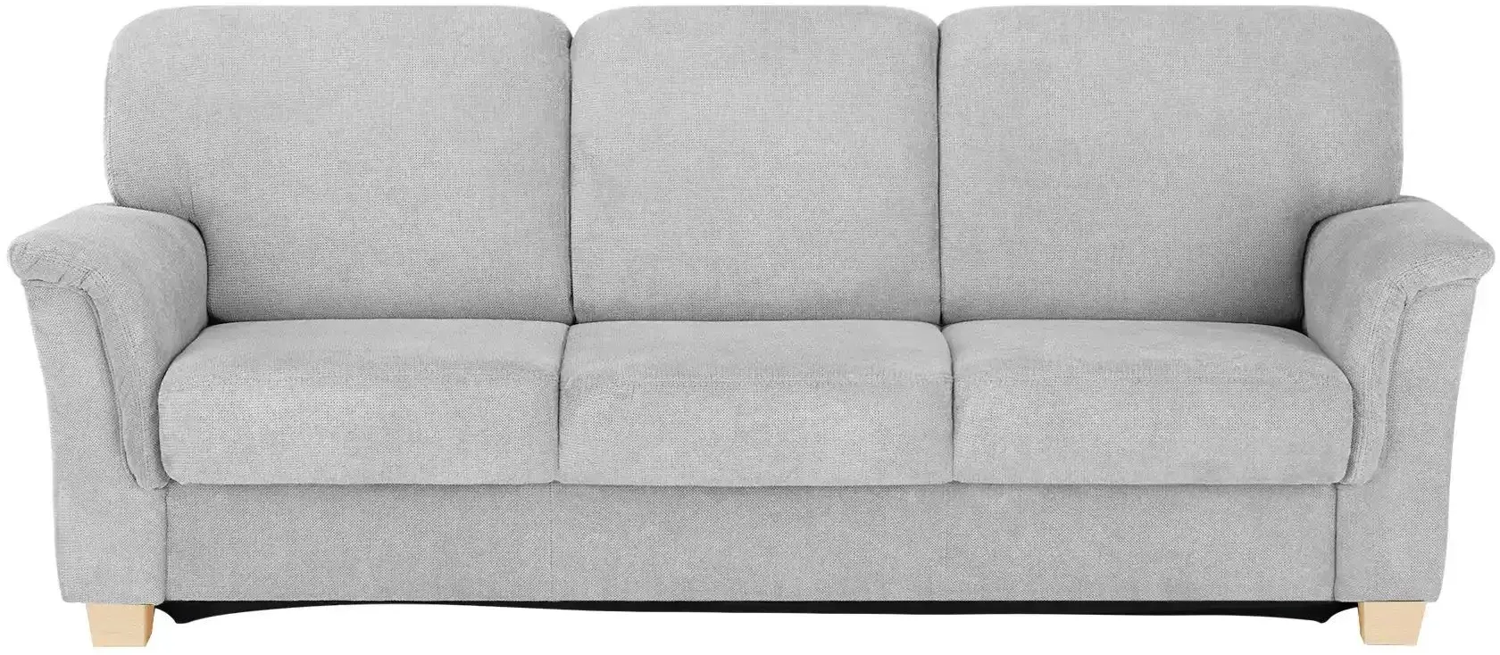 smart Sofa  Valencia , grau , Maße (cm): B: 224 H: 90 T: 93.0