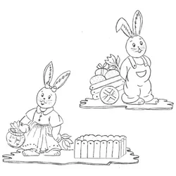 Vorlage 436 Osterfiguren