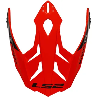 LS2 MX701 Frontier Helmschirm - Neon-Orange