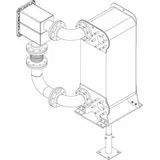 Buderus Wärmetauschergr. Kaskade GB402 675kw,wt Dn100,pn16,verrohrung Wt - 77366...