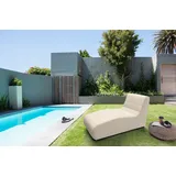 DOMO collection Relaxliege »Soleil, pflegeleichter und wetterfester Bezug«, Outdoor, besonderes Design und Formgebung, individuell erweiterbar, grau