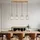 Nowa RUN 4-flg. 88 cm schwarz braun Rauch Glas Metall