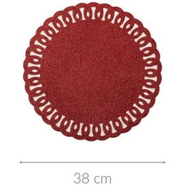 Douceur d'intérieur Douceur d’Intérieur Tischset, rot | Gr.: onesize