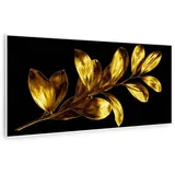 Klarstein Air Art Smart Infrarotheizung Goldenes Blatt 120x60cm 700W