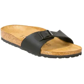 Birkenstock Madrid Birko-Flor schmal schwarz 44