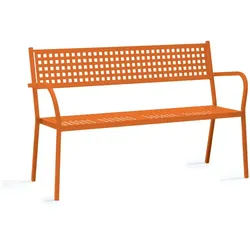 Bank mit Armlehne Alice AR - orange