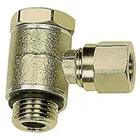 Riegler Schwenkbare Winkel-Verschraubung, G 1/8 a., Rohr-Außen- Ø6, N