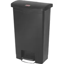 Rubbermaid Slim Jim Kunststoff Pedal vorne 50 l black