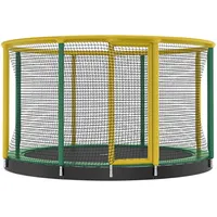 Akrobat Trampolin Gallus Inground. 305 cm. Grün-Gelb GRÜN 50 CM