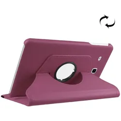 Tablet Tasche für Samsung Galaxy Tab E 9.6 Leder Schutz Hülle 360 ° Case Lila
