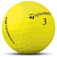 TaylorMade Unisex Soft Response Golfball, Gelb, Einheitsgröße, Sanfte Reaktion