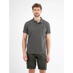 Poloshirt in weicher Waffelpiquéqualität - Basalt Grey - L