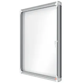 NOBO Schaukasten silber 8x DIN A4 97,2 x 3,7 x 69,2 cm, 1 St.