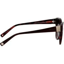 Brendel Eyewear Sonnenbrille BRENDEL EYEWEAR "Modell 906209", Damen, braun (rot), gemustert, leicht glänzend, Sonnenbrillen Sonnenbrille, Form Panto, Logoschriftzug auf Bügel, Kunststofffassung