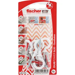 Fischer DUOPOWER 6X30 RH K Dübel+Rundhaken  6tk.             18535221