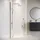 Badplaats Florida Walk-In-Dusche 40 x 200 cm Silber/Glas Duschabtrennung
