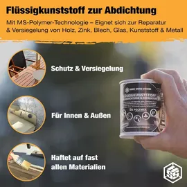 HSS Flüssigkunststoff transparent 800 g