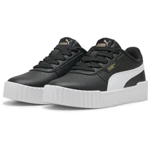 Puma Carina 3.0 Kinder Schwarz/Weiß/Gold 28