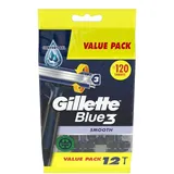 Gillette Blue3 Smooth Einwegrasierer 12 St.