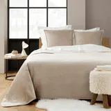 douceur d`interieur Mylene Bettüberwurf 240 x 220 cm Beige