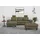 sit&more Ecksofa SIT & MORE "Westham L-Form", grün (olive), B:275cm H:88cm T:172cm, 100% Polyester, Sofas, Ecksofa, Recamiere, mit oder ohne Bettfunktion, Bettkasten, Füße wengefarben