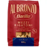 8x Barilla Pasta al Bronzo Mezzi Rigatoni Nudel Bronzezeichnung 500g