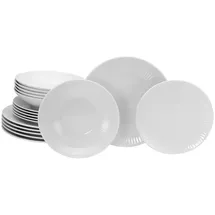 CreaTable Valencia Tafelservice 18-tlg. weiß