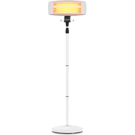 Brandson Infrarot Heizstrahler 1,8 kW weiß
