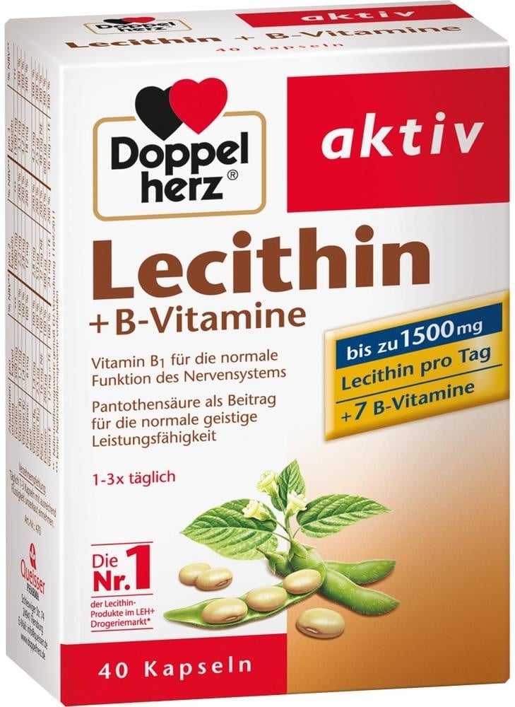 Doppelherz Lecithin + B-Vitamine 40 ST