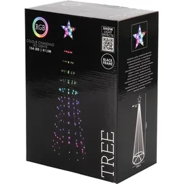 Koopmann International Weihnachtsbaum, 154 LED, 150 cm - Bunt