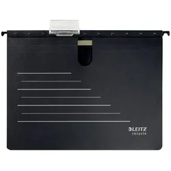 LEITZ Hängehefter Recycle, schwarz, A4, kfm. Heftung