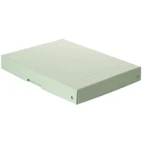 Falken 22001904 PURE Box Pastell DIN A4, Füllhöhe 40 mm - Grün
