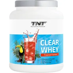 TNT Clear Whey - Deine Abwechslung zu dickflüssigen Shakes - Tropical 900g