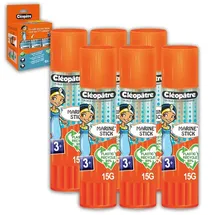 Cléopâtre Cléopatre Cléostick Marine 6 blaue Klebestifte mit verzögerter Aushärtung ...
