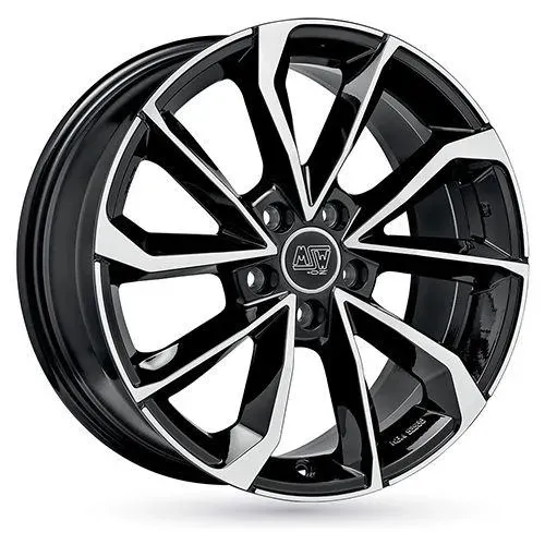 MSW (OZ) MSW 42 gloss black full polished 8.0Jx18 5x114.3 ET45