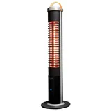 Sunred Apollo Ultra Smart Heizstrahler 1,2 kW schwarz