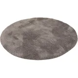 Pergamon Pergamon, Teppich, Luxus Super Hochflor Shaggy Teppich Luca Rund (200 cm)