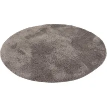 Pergamon Pergamon, Teppich, Luxus Super Hochflor Shaggy Teppich Luca Rund (200 cm)
