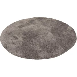 Pergamon Pergamon, Teppich, Luxus Super Hochflor Shaggy Teppich Luca Rund (200 cm)
