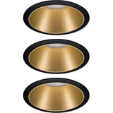 Paulmann Cole Coin LED 6.5W Einbauleuchte Set, 3-tlg. (93404)