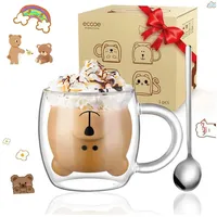 luxuskollektion Doppelwandige Latte Macchiato Gläser 0,28 l 2 St.