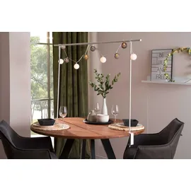 Home4You Deko-Tischgestelle 2er Set LASSANDA, 176 x 250 cm - ausziehbar - 2er Set